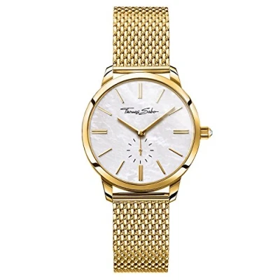 Afbeelding van Thomas Sabo Unisex Volwassen Polshorloge Analoog Quartz Roestvrij staal WA0302 264 213 33