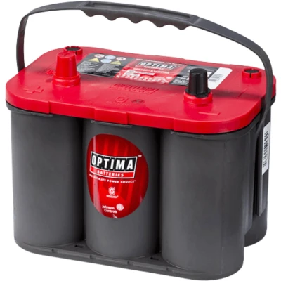 Afbeelding van Optima Batteries RTS4.2 Loodaccu 12 V 50 Ah Loodvlies (AGM) (b x h d) 254 200 172 mm Conuspool Onderhoudsvrij, Wikkelcellenuitvoering