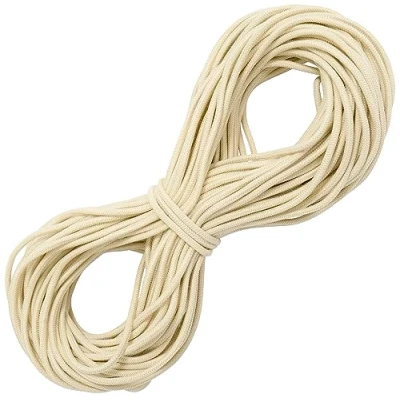 Afbeelding van AERZETIX C67258 decoratief elastiek rond 25 m diameter 3 mm kleur ecru