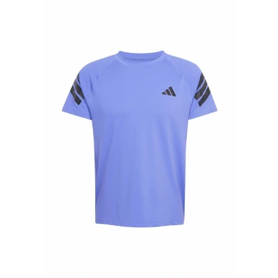 Afbeelding van adidas Performance Icon 3 Stripes T shirt Heren Blauw L