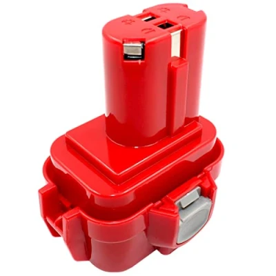 Afbeelding van ZUIRUNDA 9,6 V 3,5 Ah Ni MH accu vervanging voor Makita 9120 PA09 9134 9135 9135A 9100A 9101A 9102 6261D 6207D 9100 192595 8 192596 6 1996 1992638 193977 7 638344 4 2