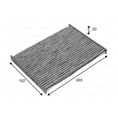 Afbeelding van Valeo Interieurfilter 715732