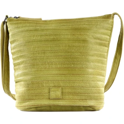 Afbeelding van FREDsBRUDER Schoudertas Gürtelinchen Light Yellow Moss Mosterdgeel