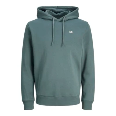 Afbeelding van JJ REBEL Heren Jrebrebel Logo Sweat Hood Noos Hoodie, Goopenhablauw, S