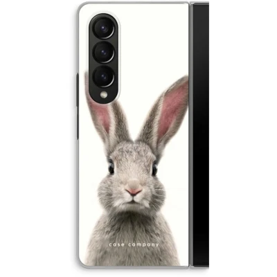 Afbeelding van Case Company® hoesje geschikt voor Samsung Galaxy Z Fold4 Daisy Soft Cover Telefoonhoesje Bescherming aan alle Kanten en Schermrand