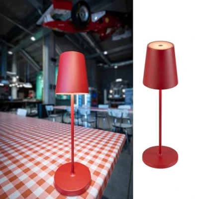 Afbeelding van Slv vinolina two tafellamp accu ip65 2200 2700 3000k touch rood 1007694