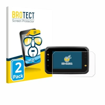 Afbeelding van BROTECT (2 Stuks) Schermbeschermer voor Honda Hornet CB1000 SP 2025 Screen Protector Transparant