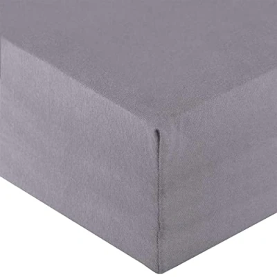 Afbeelding van aqua textil Royal Hoeslakens boxspringbed waterbed 180 x 200 220 cm donkergrijs 210 g/m² jersey makko katoen elastaan hoeslaken