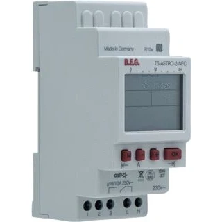 Afbeelding van Beg ts astro 2 nfc digitale schakelklok voor verdeelkastinstallatie 93142