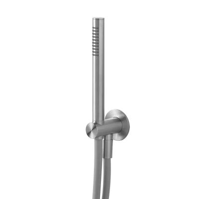 Afbeelding van Waterevolution Flow badgarnituur compleet met muuraansluiting volledig RVS T1621IE