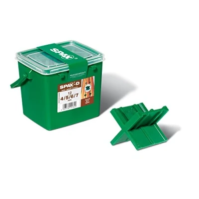 Afbeelding van SPAX voegenleer in hengselbox, voor 4 voegbreedtes 4, 5, 6 en 7 mm, 12 stuks 5000009186209
