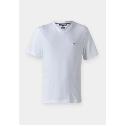 Afbeelding van Tommy Hilfiger Essential V NECK TEE Tshirt basic, Heren, Maat: XS, White
