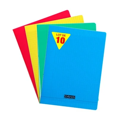 Afbeelding van Clairefontaine Kalligrafie PP Nietje 48 Pagina&#039;s, Séyès A4+ GEASSORTEERD
