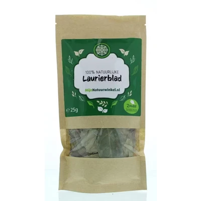 Afbeelding van Mijnnatuurwinkel Laurierblad, 25 gram