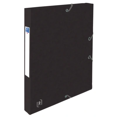 Afbeelding van Elastobox Oxford Top File+ A4 25mm zwart