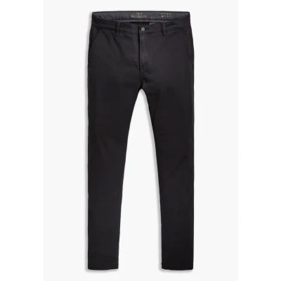 Afbeelding van Levi&#039;s heren Slim fit chino met stretch in de kleur Zwart, maat: W28/L32