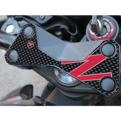 Afbeelding van labelbike 3D Hars Sticker Decoratie en Bescherming van Motorfiets vorkplaat compatibel met KAWASAKI Z750 Z1000