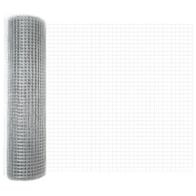 Afbeelding van vidaXL Gelaste Draadhek 0,8x25 m Geavanceerd Staal
