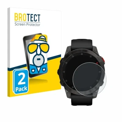 Afbeelding van BROTECT Antireflecterende schermbeschermer mat, Smartwatch beschermfolie, Grijs