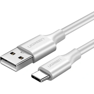 Afbeelding van UGREEN USB A naar C Kabel 3A Fast Charge 0.5 Meter Wit