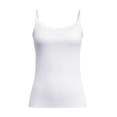 Afbeelding van Calida Cotton Desire spaghetti top wit, maat 36 38, 36/38 NL