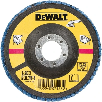 Afbeelding van DeWalt Accessoires Lamellen schuurschijf, Ø125mm, K80 DT3310 QZ 10 stuks