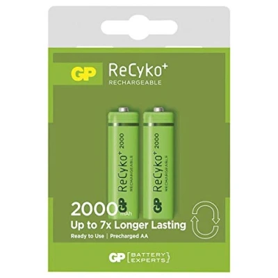 Afbeelding van GP Batteries 2100 mAh AA Oplaadbare batterij Nikkel Metaalhydride (NiMH)