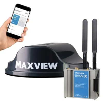 Afbeelding van Maxview Roam X MXL051/G 5G KLAAR ANTENNE WIFI SYSTEEM Voor Onderweg Internet Grijs