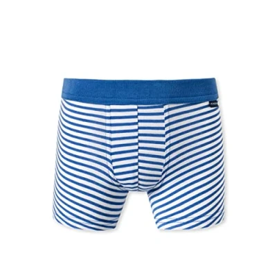 Afbeelding van Schiesser jongens shorts onderbroeken ondergoed, blauw gestreept, 98 cm
