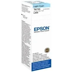 Afbeelding van Epson C13T67354A Inktcartridge Licht cyaan