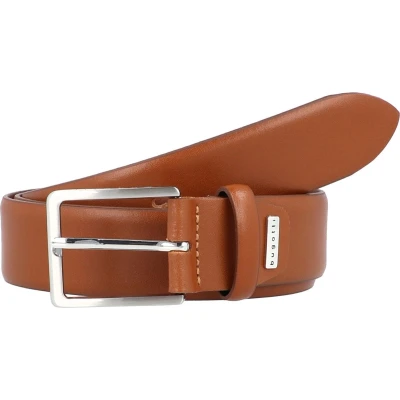 Afbeelding van bugatti Regular Riem, Heren, Maat: 85, Cognac
