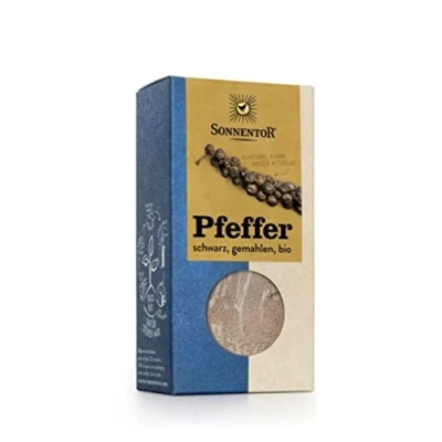Afbeelding van Sonnentor Peper Zwart Gemalen Bio, 50 gram
