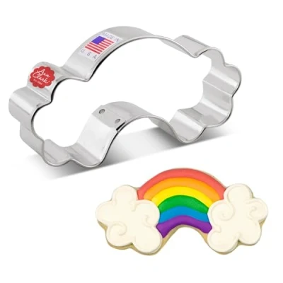 Afbeelding van Ann Clark Cookie Cutters Rainbow Cutter, 4&quot;