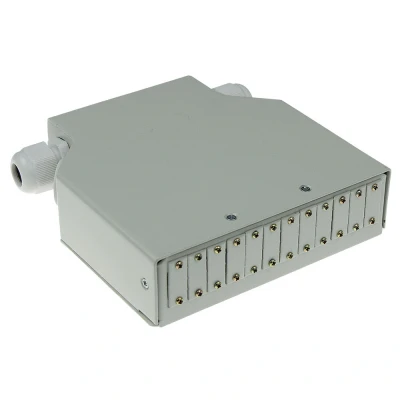 Afbeelding van ACT FA2043 DIN Rail Fiber Optic Terminal Box Unloaded 12 poorts