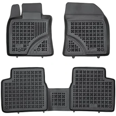 Afbeelding van M MOTOS Auto vloermatten van rubber voor Toyota Avensis III 2009 2018 Maak uw reis comfortabeler met antislip automatten alle weersomstandigheden, bescherming tegen vuil
