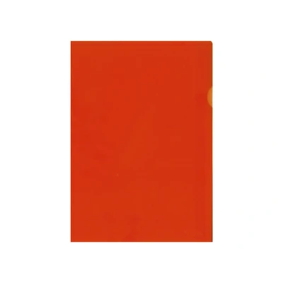 Afbeelding van Kangaro L map A4 PP 120 micron oranje transparant 10 stuks K 34001