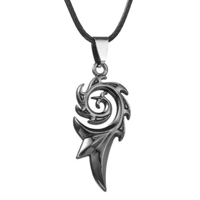 Afbeelding van Tribal Ketting met Hanger Zwart Kettingen Heren Dames Cadeau voor Man Mannen Cadeautjes