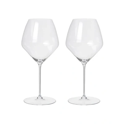 Afbeelding van Riedel Veloce Pinot Noir wijnglas 77 cl set van 2 Transparant