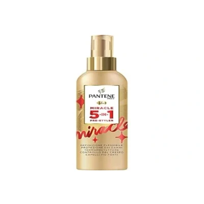 Afbeelding van Pantene Pro V Miracle 5 in 1 Pre Styler, haarspray zonder uitspoelen, thermische bescherming, voor flexibel en vormbaar haar elke stijl, 200 ml