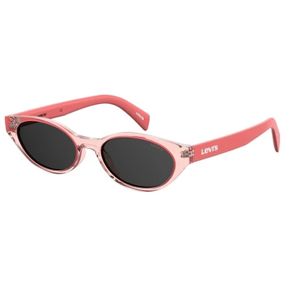 Afbeelding van Levi&#039;s Zonnebril 1003/s Dames Cat.3 Cat eye Polyamide Roze/grijs
