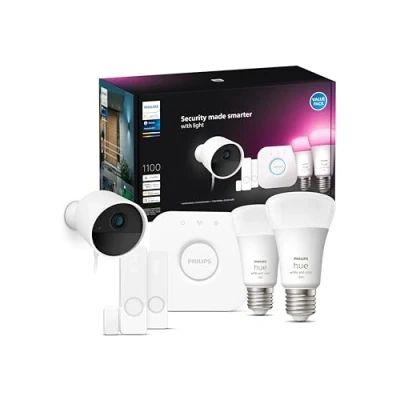 Afbeelding van Philips Hue Secure Starterkit White and Color E27