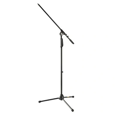 Afbeelding van MUSIC STORE H2D1 Microphone Stand One Hand Single Bar (Black) Microfoonstandaard