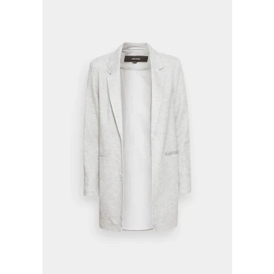 Afbeelding van Vero Moda Vmverina LONG Blazer, Dames, Maat: 34, Light grey melange