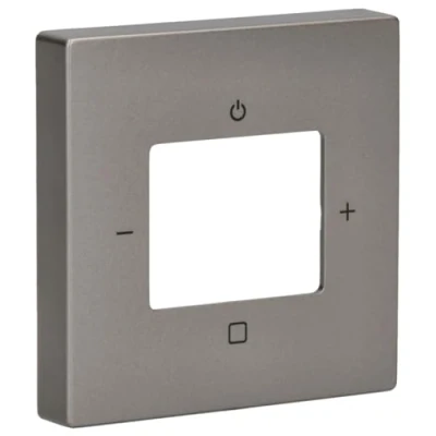 Afbeelding van Abb busch jaeger 8252 866 101 centraalplaat digitale radio pure rvs 2cka008200a0263