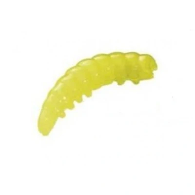 Afbeelding van Berkley Powerbait Honey Worms Yellow, 55 stuks! Forel aas
