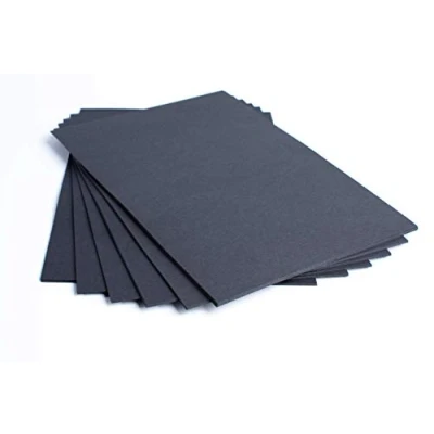 Afbeelding van House of Card &amp; Paper A3 160 GSM kaart zwart, pak van 50 vellen HCP344
