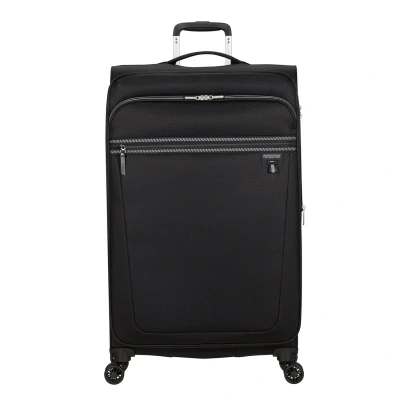 Afbeelding van American Tourister Reiskoffer Aerospin l Spinner (4 wiel) 80cm Uitbreidbaar Black 80 2.8 kg