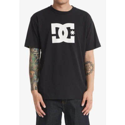 Afbeelding van DC Shoes STAR Tshirt print, Heren, Maat: Small, Black
