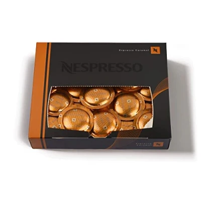 Afbeelding van Nespresso Pro Capsules Pads 50x Espresso Caramel Origineel voor systemen