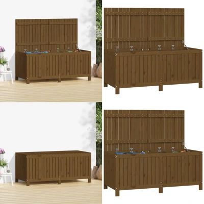Afbeelding van Tuinbox 115X49X60 cm Massief grenenhout Honingbruin 147 x 68 64 /
